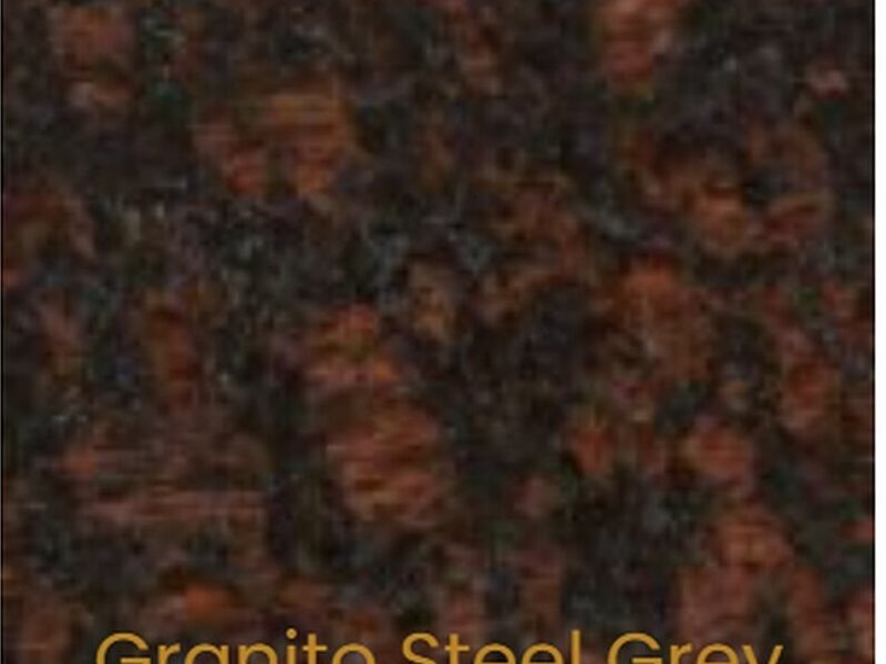Granito Steel Grey Rojo México