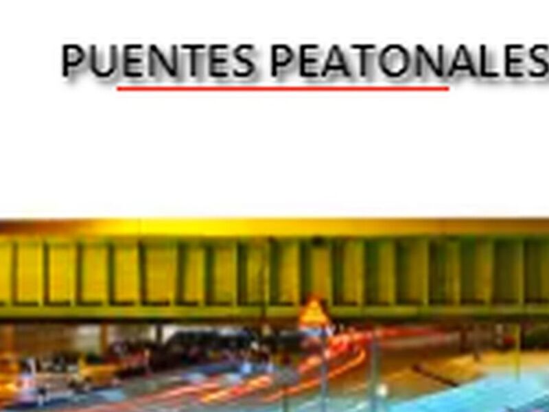 PUENTES PEATONALES PUBLICITARIOS MEXICO