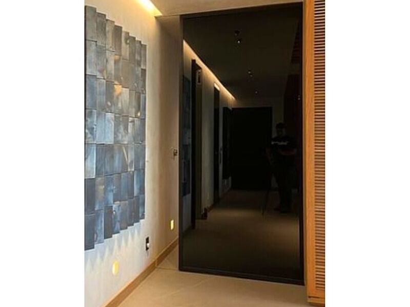 Puerta cristal negro México