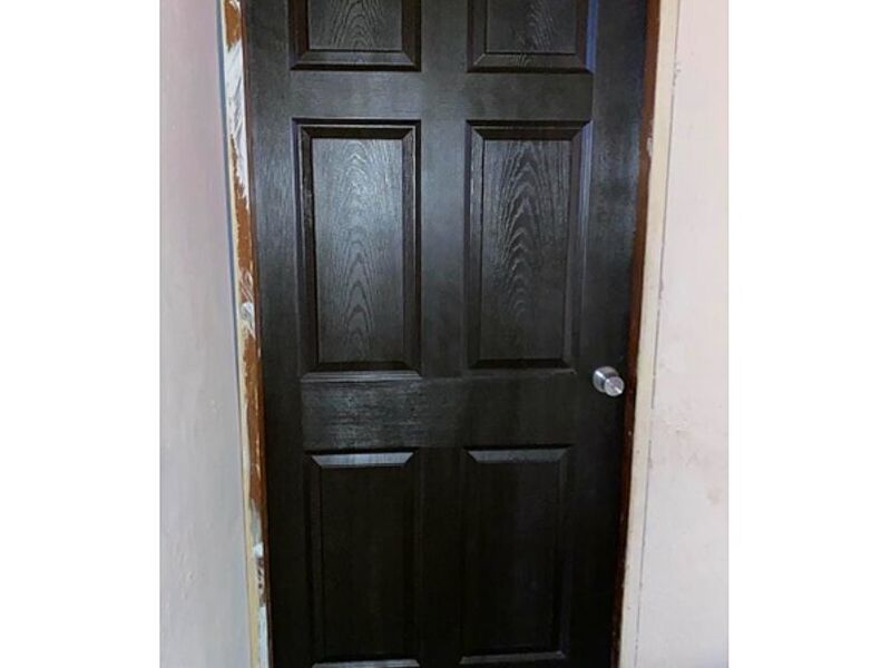 Puerta multipanel chocolate obscuro México