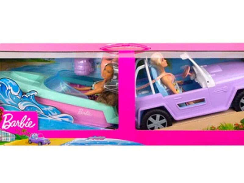 BARBIE SET DE VEHICULOS EN CDMX