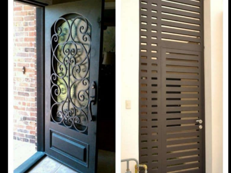 Puerta metal
