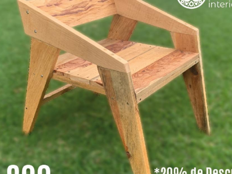Silla de madera Sinaloa