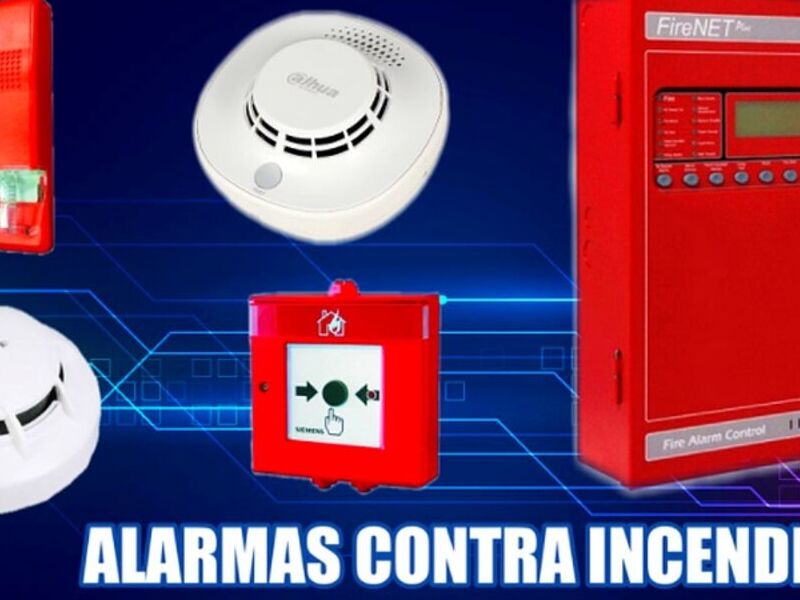 Sistemas alarma incendios México 