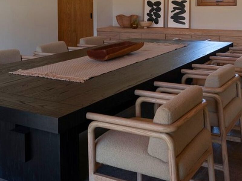 Comedor madera estilo rústico México