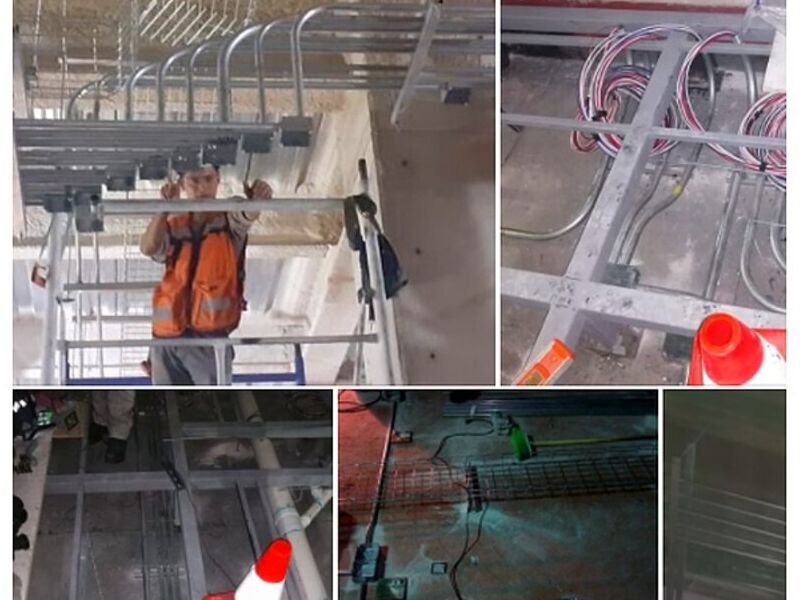 Instalación eléctrica Arena Tlalnepantla                            