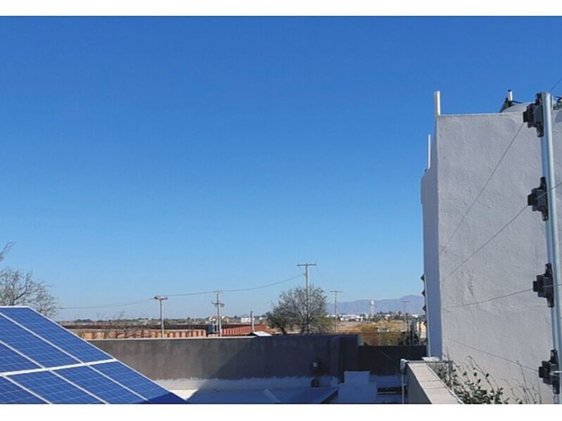 Cerco eléctrico paneles México