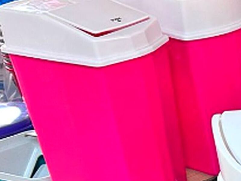 Basureros rosados México