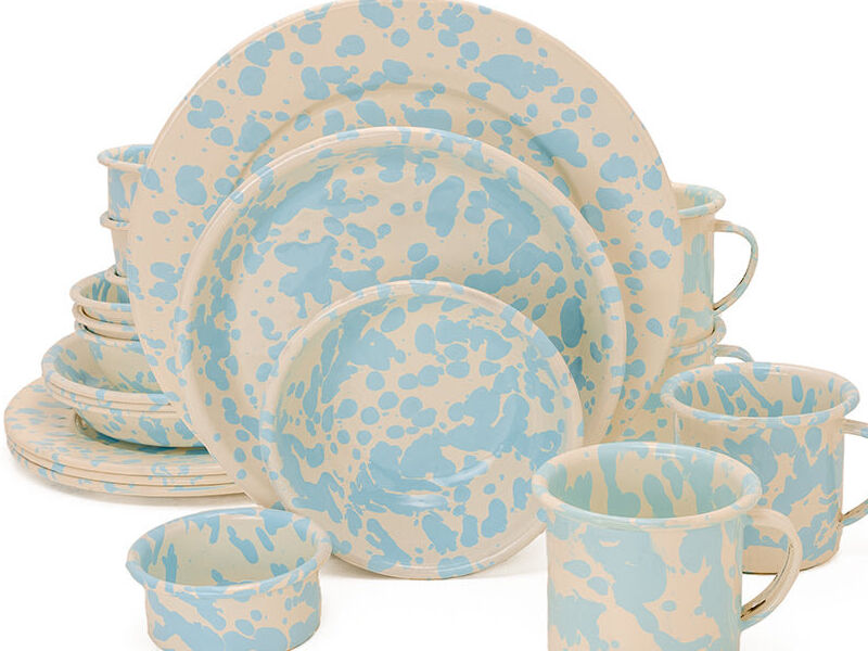 VAJILLA CREMA CON MANCHAS MENTA México