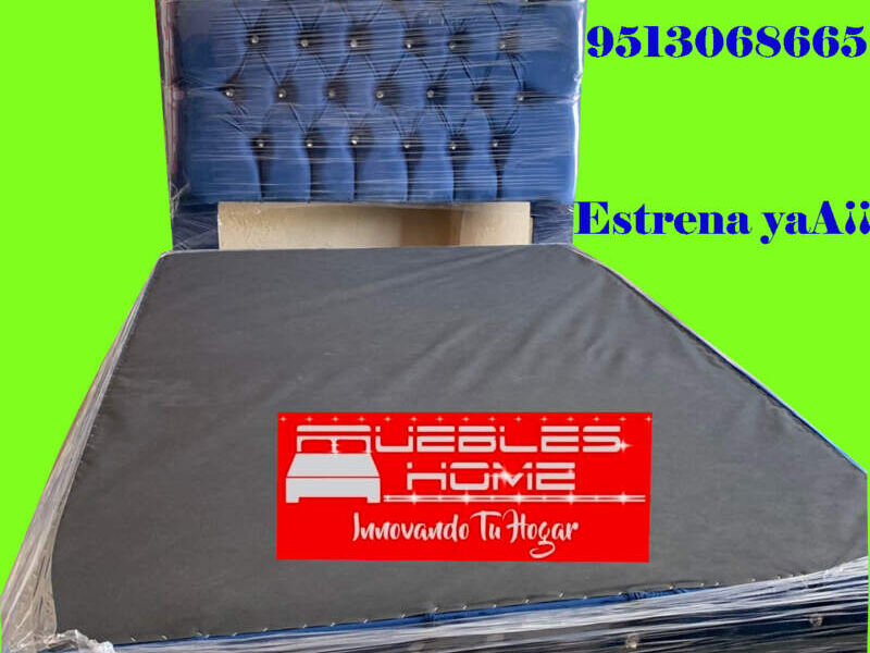 Cama Matrimonial Azul Oaxaca 