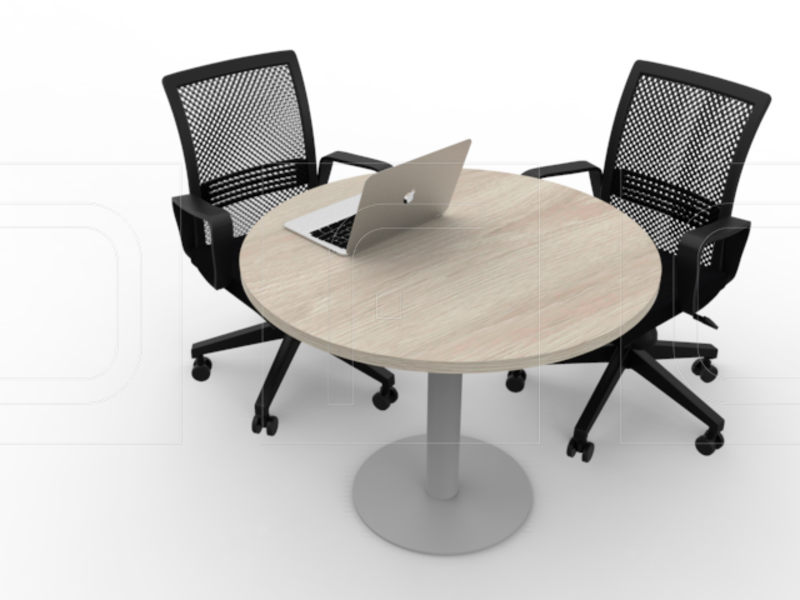 Mesa Circular Con Pedestal CDMX