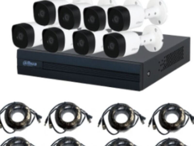 Kit x8 Videovigilancia México