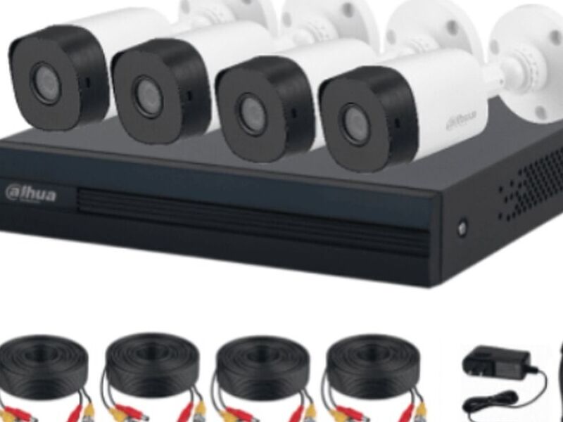 Kit x4 Videovigilancia México