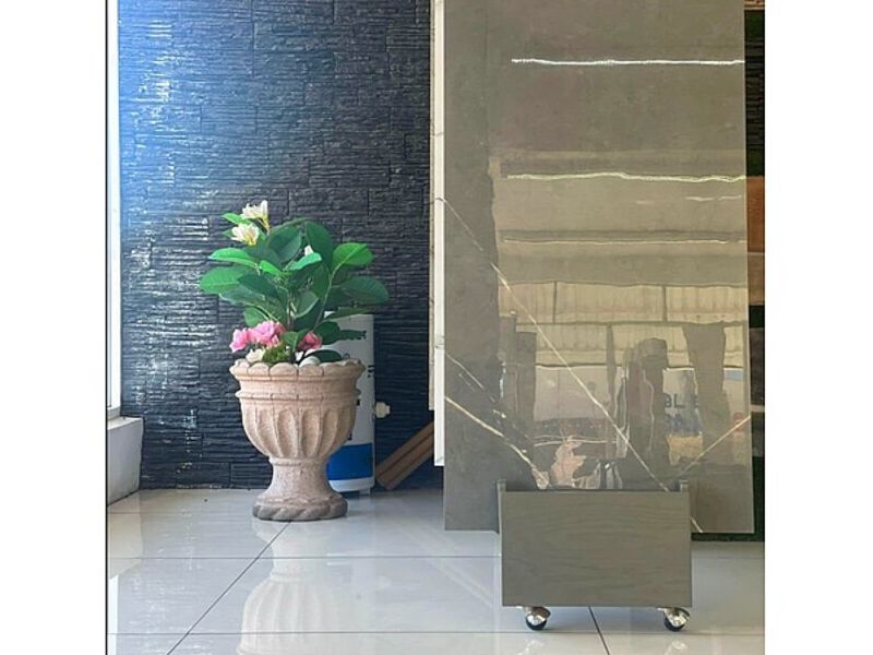 Piso estilo mármol espejo México