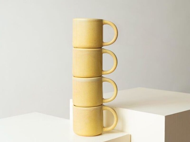 Set 4 Tazas Rectas 10 Oz Mug México