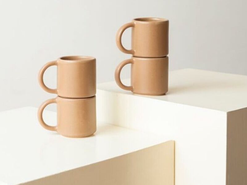 Set 4 Tazas Rectas 6 Oz Americano México