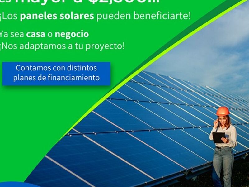 Proyectos paneles solares México 