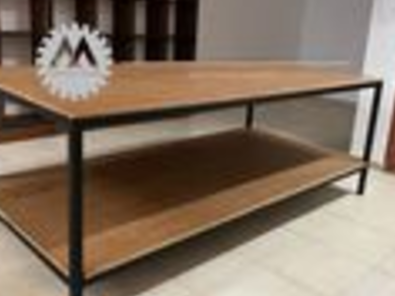 Mesa de Madera y Metal Puebla
