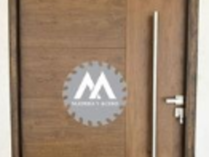 Puerta Principal de Madera Puebla
