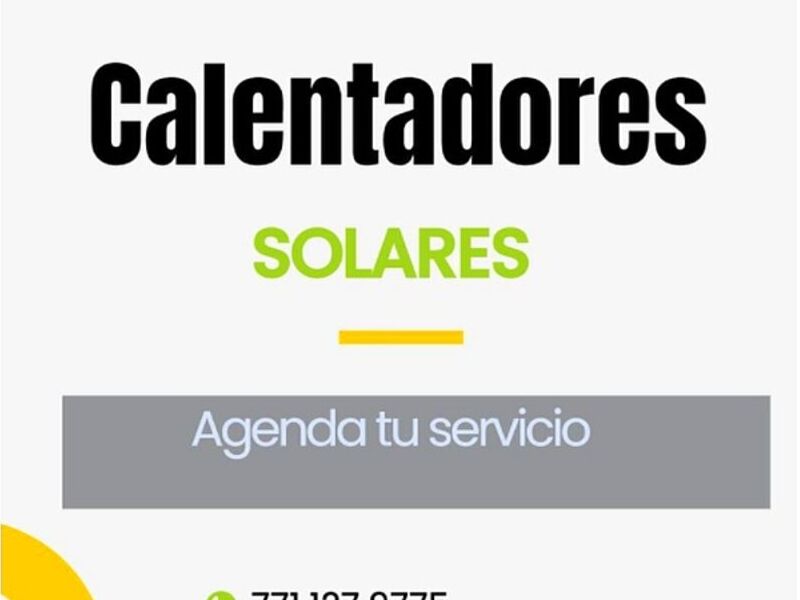 Mantenimiento calentador solar Monterrey 