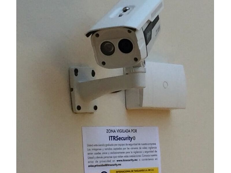 Videovigilancia instalación México