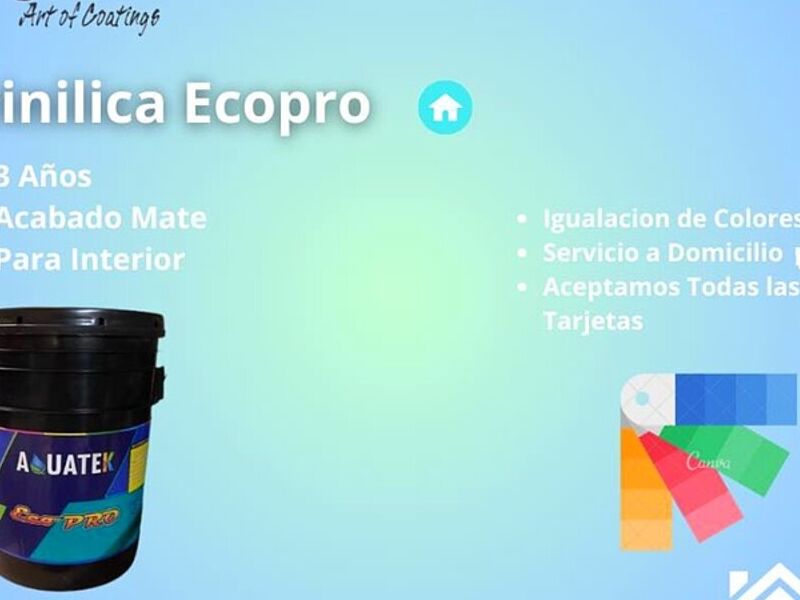 Pintura vinílica acrílica México 