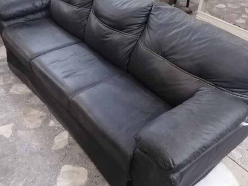Sillón Tapizado Gris Villahermosa 