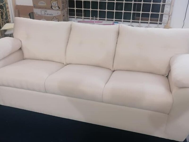 Sillón Tapizado Beige Villahermosa 