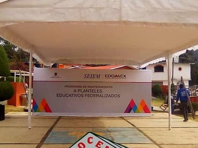 Alquiler Carpas Centro Educativo México 