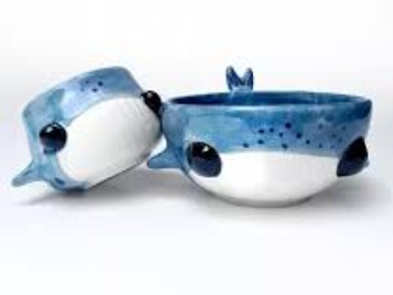Taza Y Bowl De Ballena México