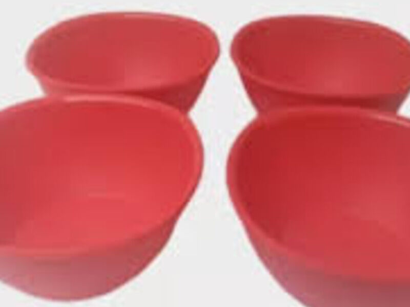 Tupperware Tazoncitos 4 Piezas Coral México