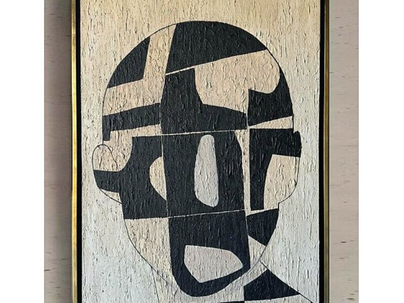 Cuadro Abstracto Rostro México