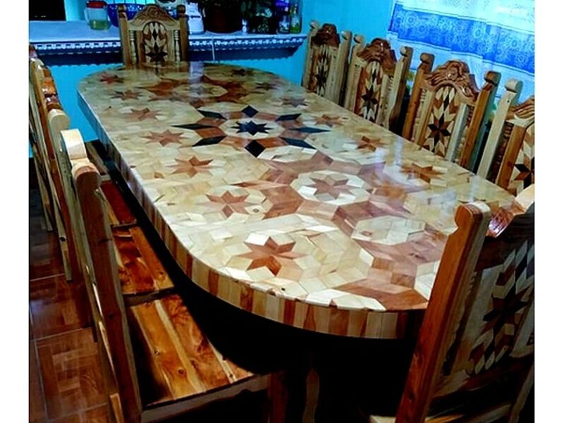 Comedor madera cedro MICHOACÁN