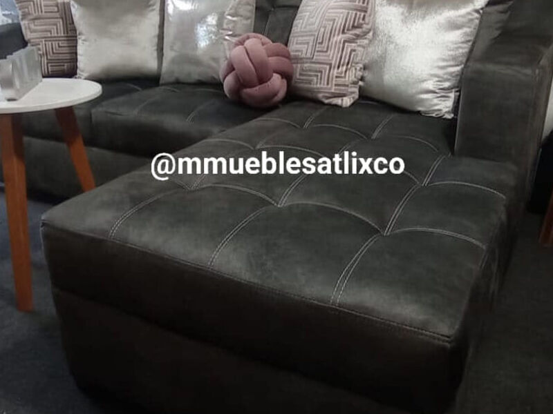 Sillón Esquinero Negro Puebla 