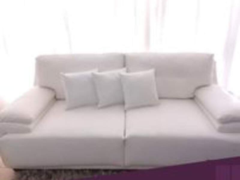Sillón Tapizado Blanco Córdoba 