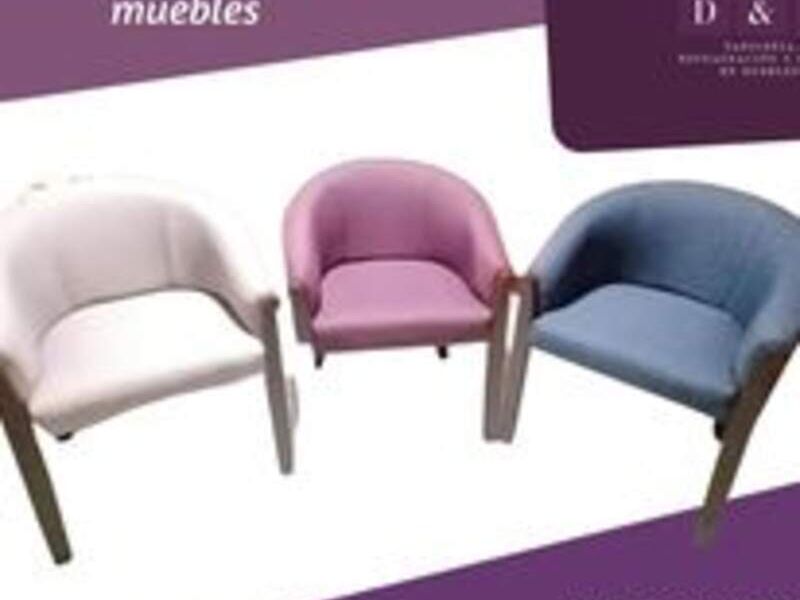 Sillón Tapizado Colores Córdoba 