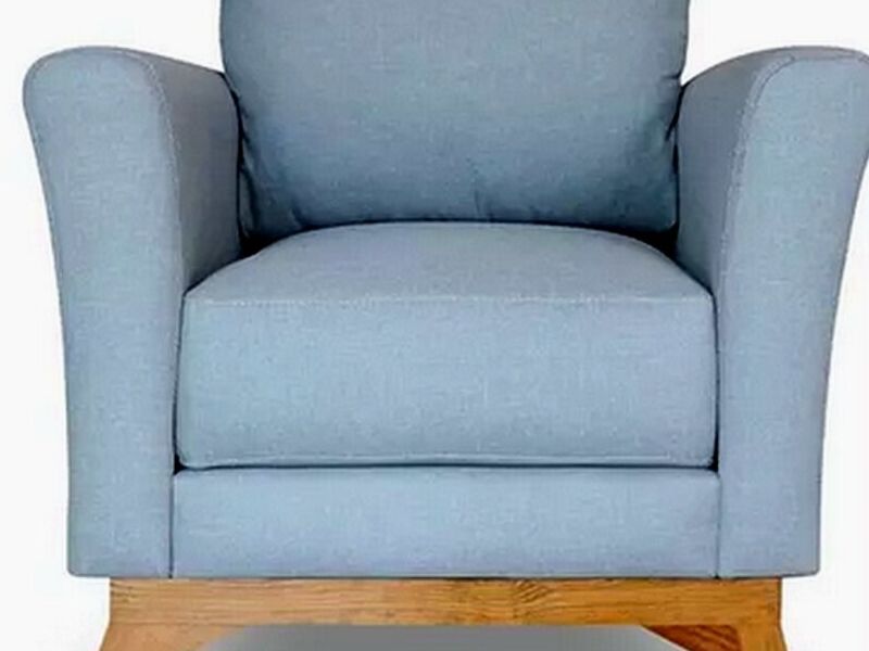 Sillón Tapizado Tela Suave CDMX