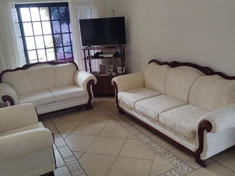 Sillón Tapizado Blanco Veracruz 