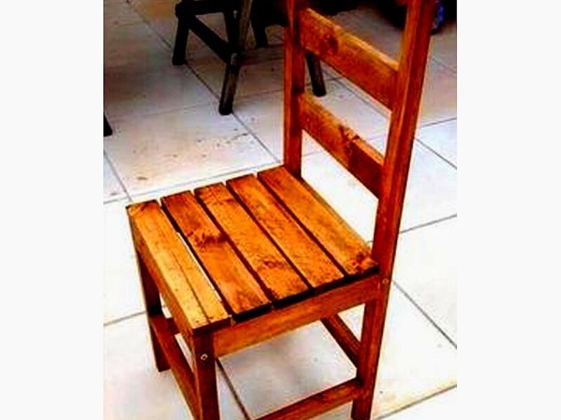 Silla Comedor Respald Palets CDMX