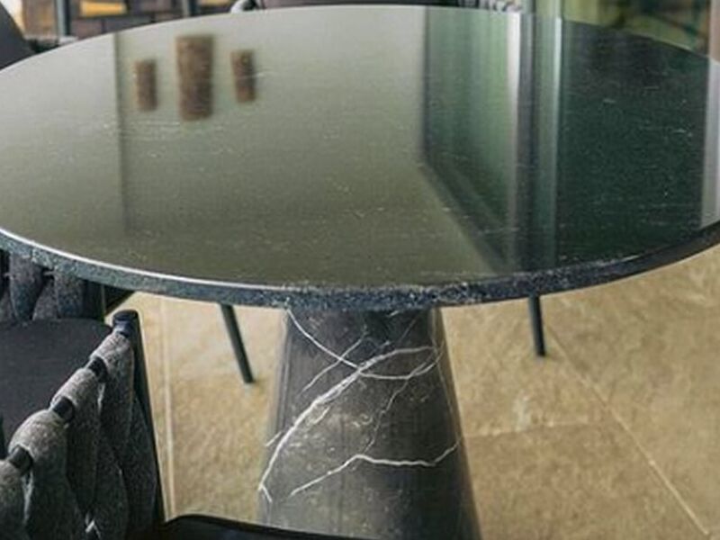 Mesa exterior tipo mármol México