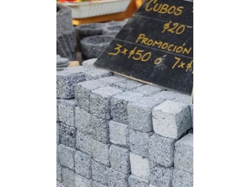 Piedra cubos México