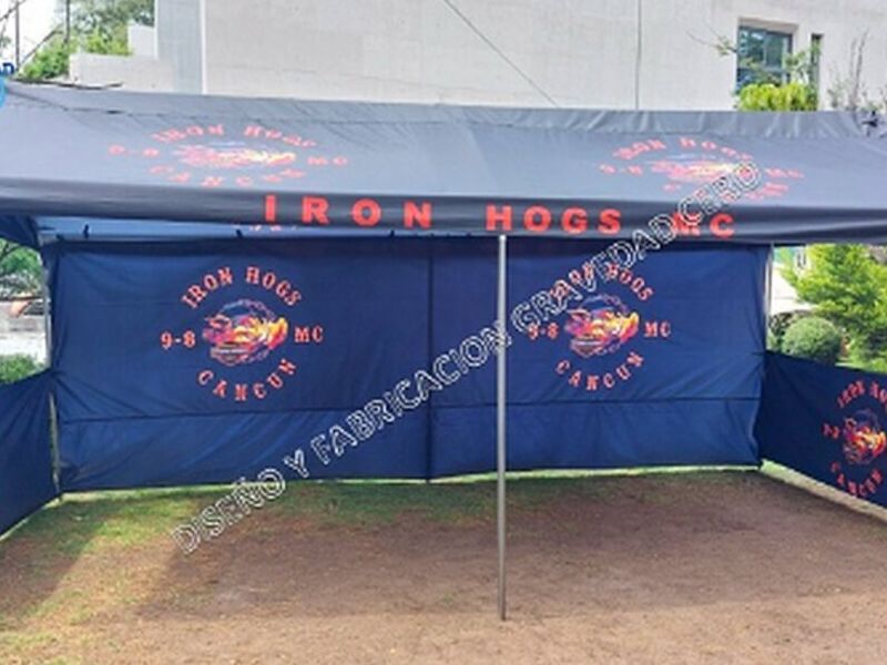 Carpa uso rudo personalizado