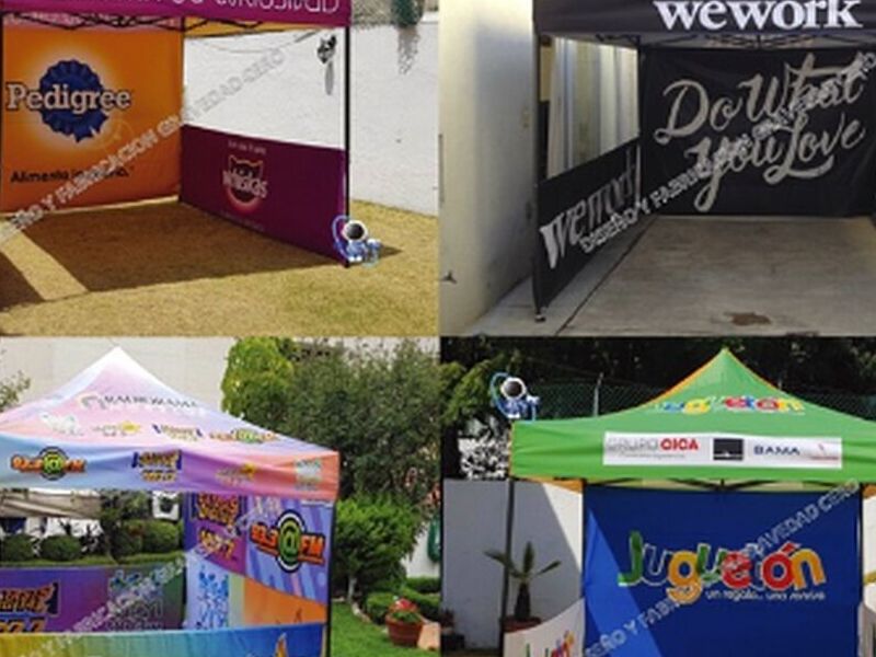 Carpa plegable personalizada - Hidalgo