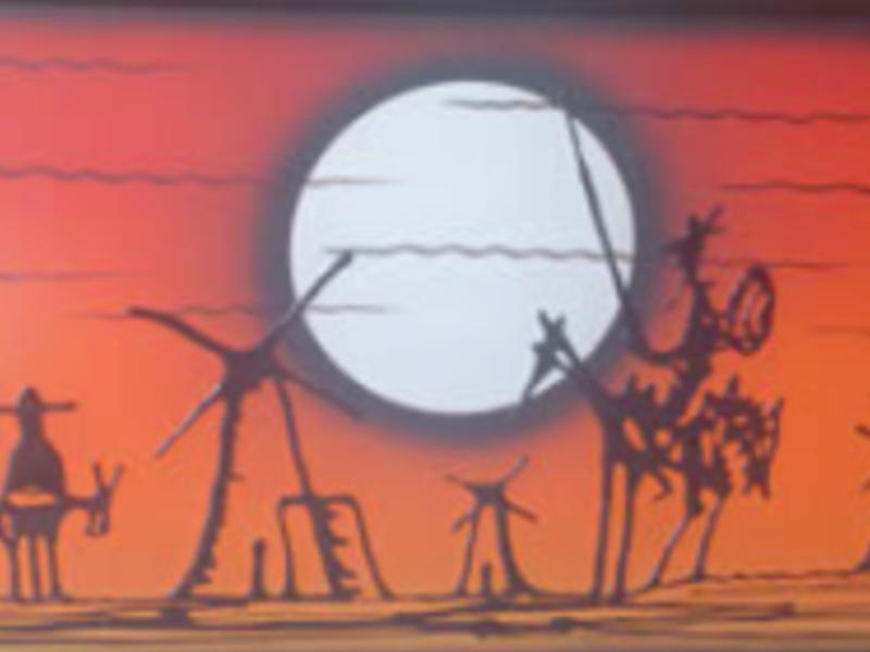 Cuadros al óleo del Quijote Guanajuato