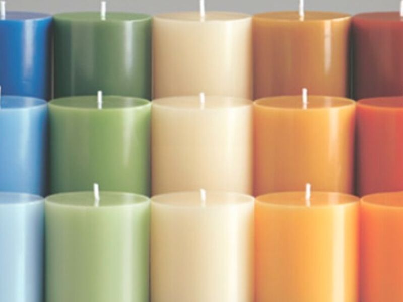 Velas Llanas Colores México