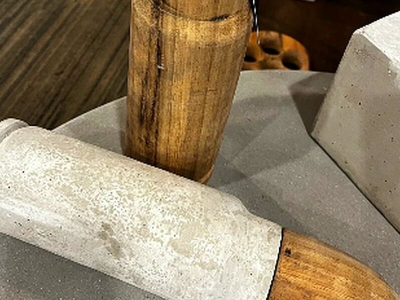 Balas madera concreto México