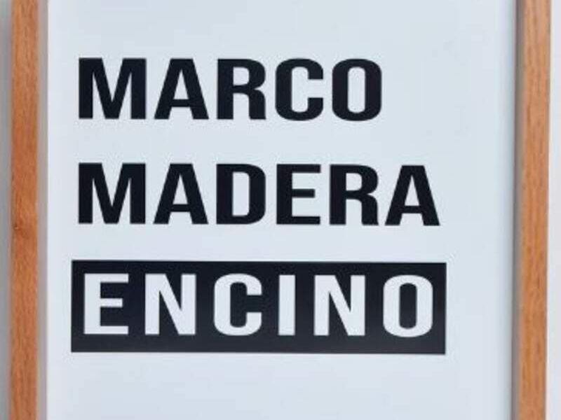 Marco de madera Encino México