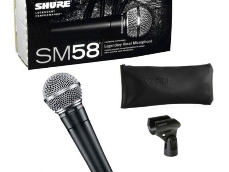 Micrófono SHURE SM58 México