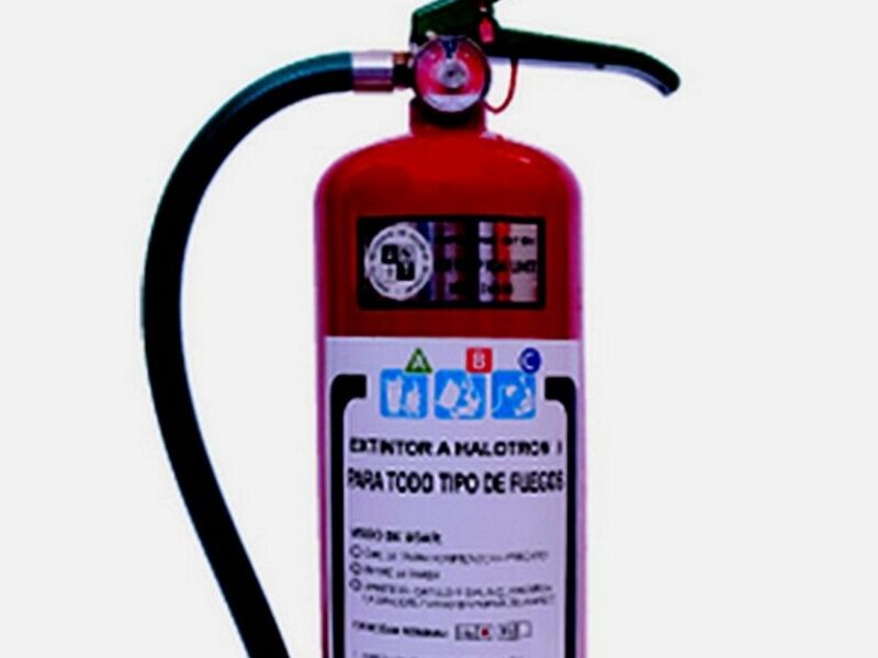 Extintor Halotrón 5 lbs CDMX