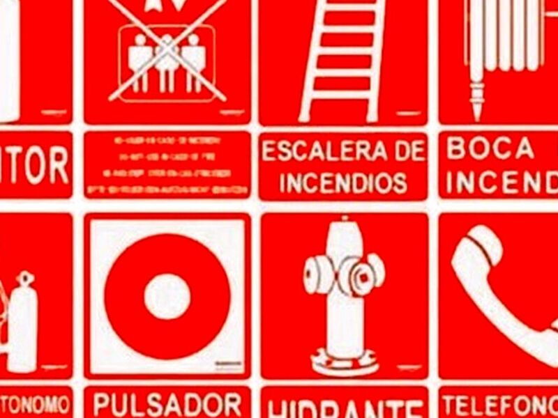 Señales  Evacuación Reflectantes CDMX